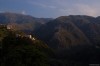 Lakki, vhled na hory z hotelovho balknu